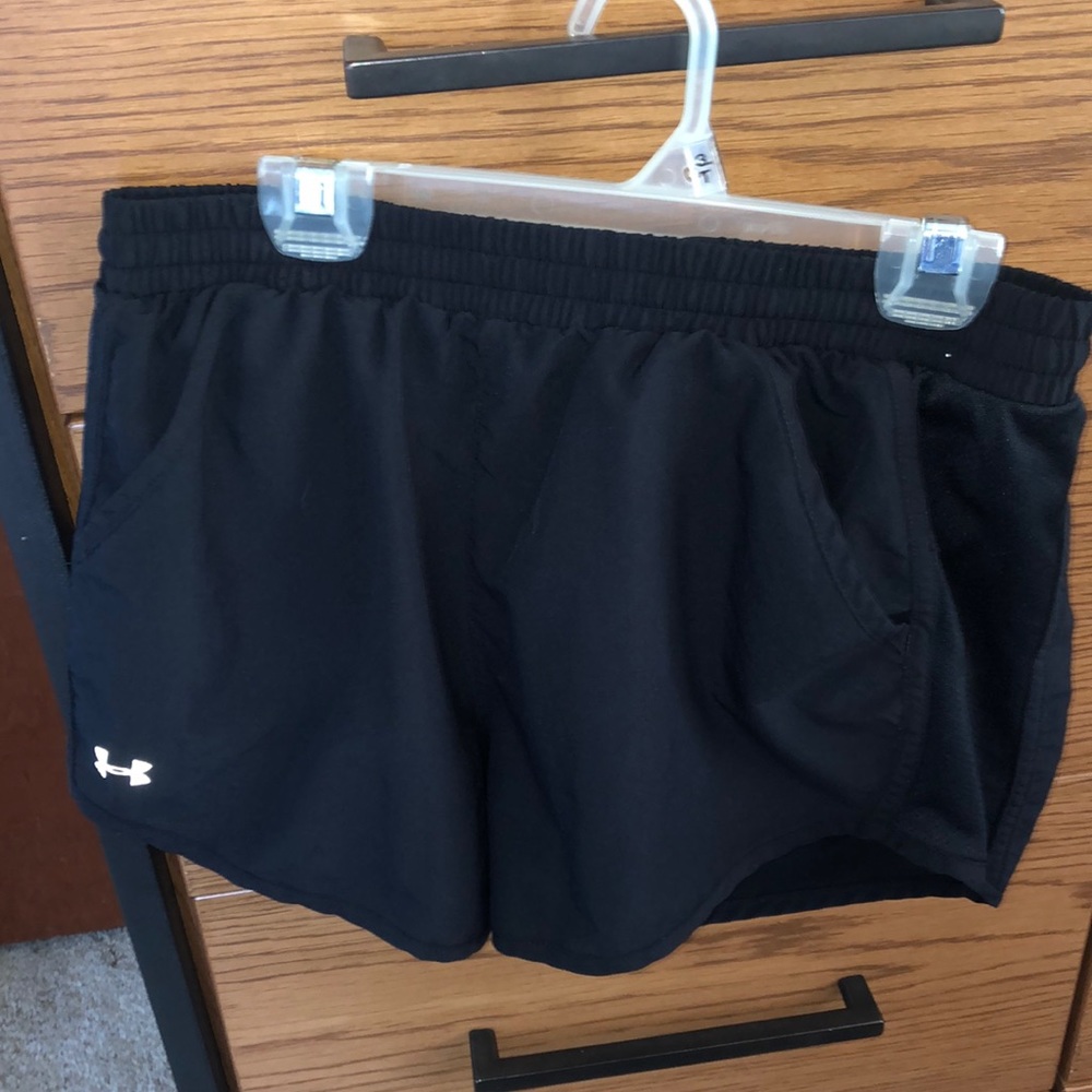 Black under armor shorts